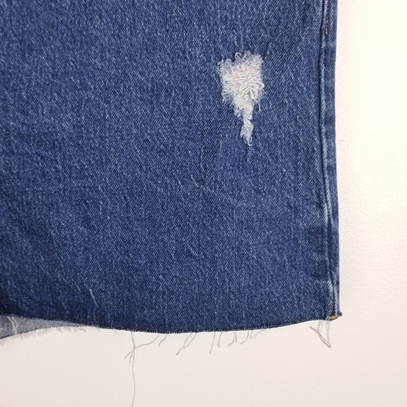 Wrangler High Rise Vintage 4" Denim Jean Shorts NWT - Picture 3 of 11